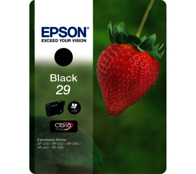 EPSON Strawberry 29 Black Ink Cartridge EPSON Strawberry 29 Black Ink Cartridge
